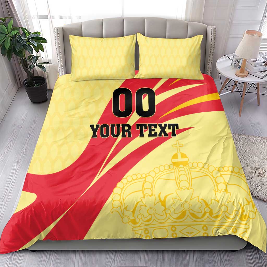 Custom Spain Football Bedding Set Sport Style - Wonder Print Shop