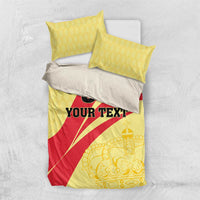 Custom Spain Football Bedding Set Sport Style - Wonder Print Shop