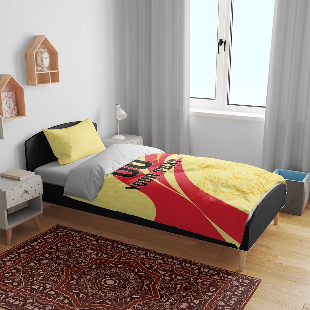 Custom Spain Football Bedding Set Sport Style - Wonder Print Shop