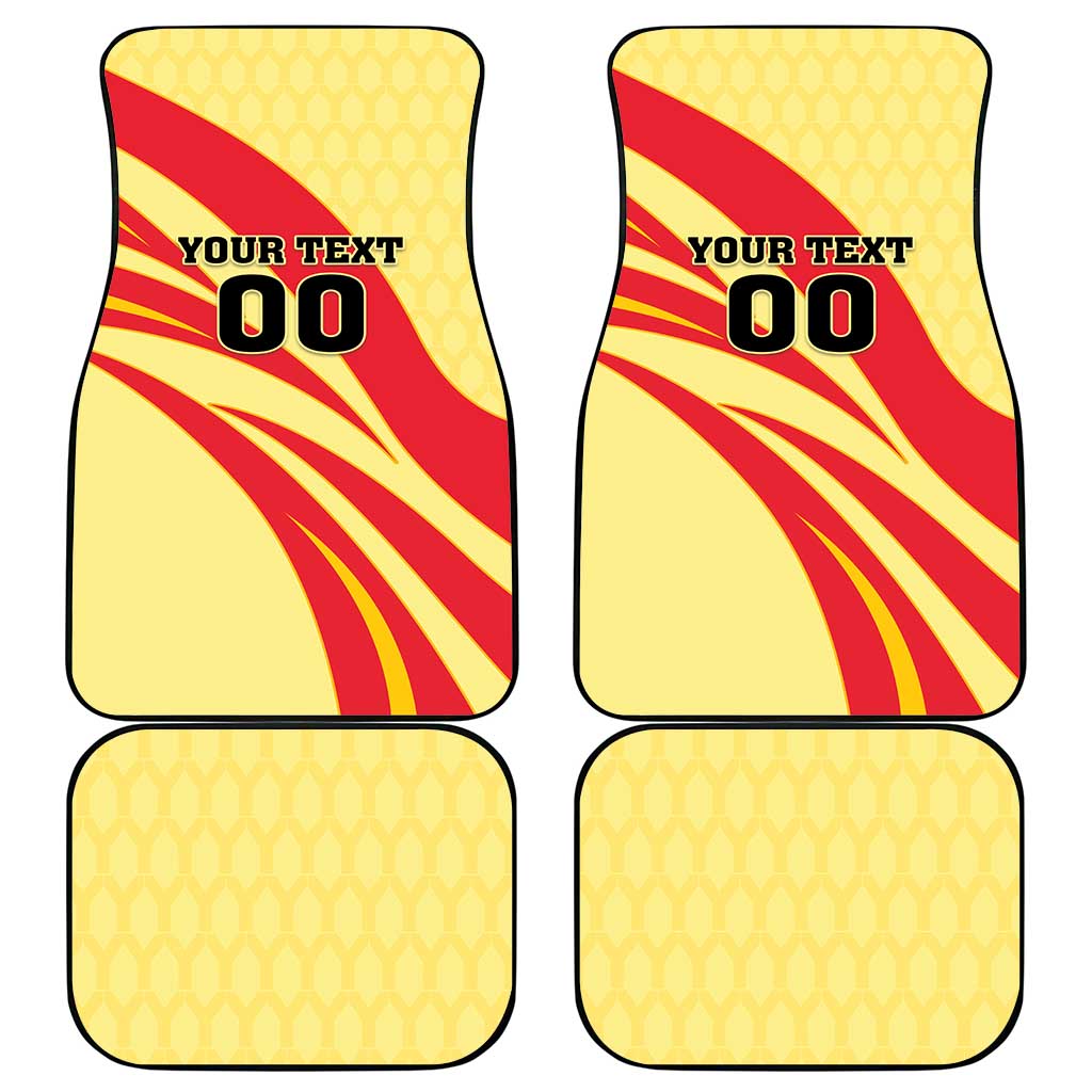 Custom Spain Football Car Mats Sport Style - Wonder Print Shop