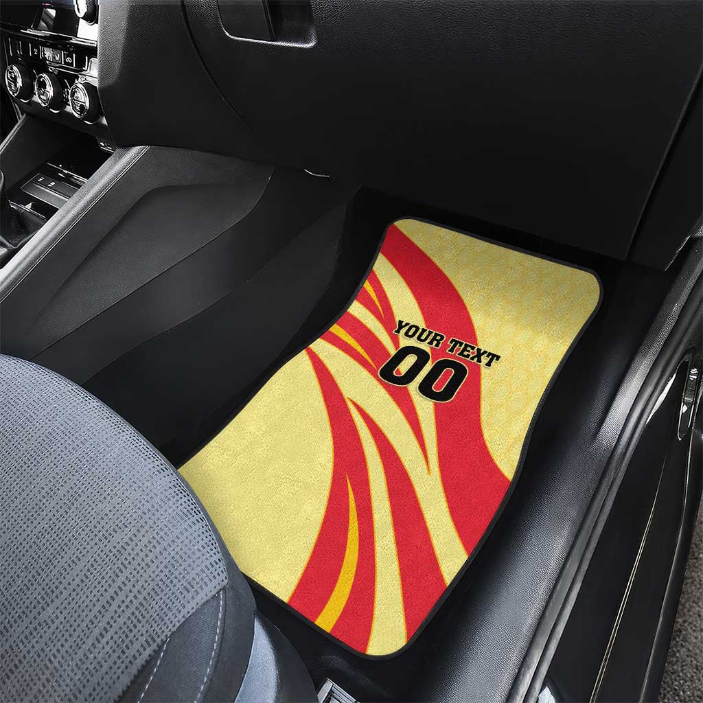 Custom Spain Football Car Mats Sport Style - Wonder Print Shop