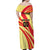 Custom Spain Football Family Matching Off Shoulder Maxi Dress and Hawaiian Shirt Sport Style - Wonder Print Shop