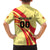Custom Spain Football Family Matching Off Shoulder Short Dress and Hawaiian Shirt Sport Style - Wonder Print Shop