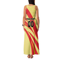 Custom Spain Football Family Matching Tank Maxi Dress and Hawaiian Shirt Sport Style - Wonder Print Shop