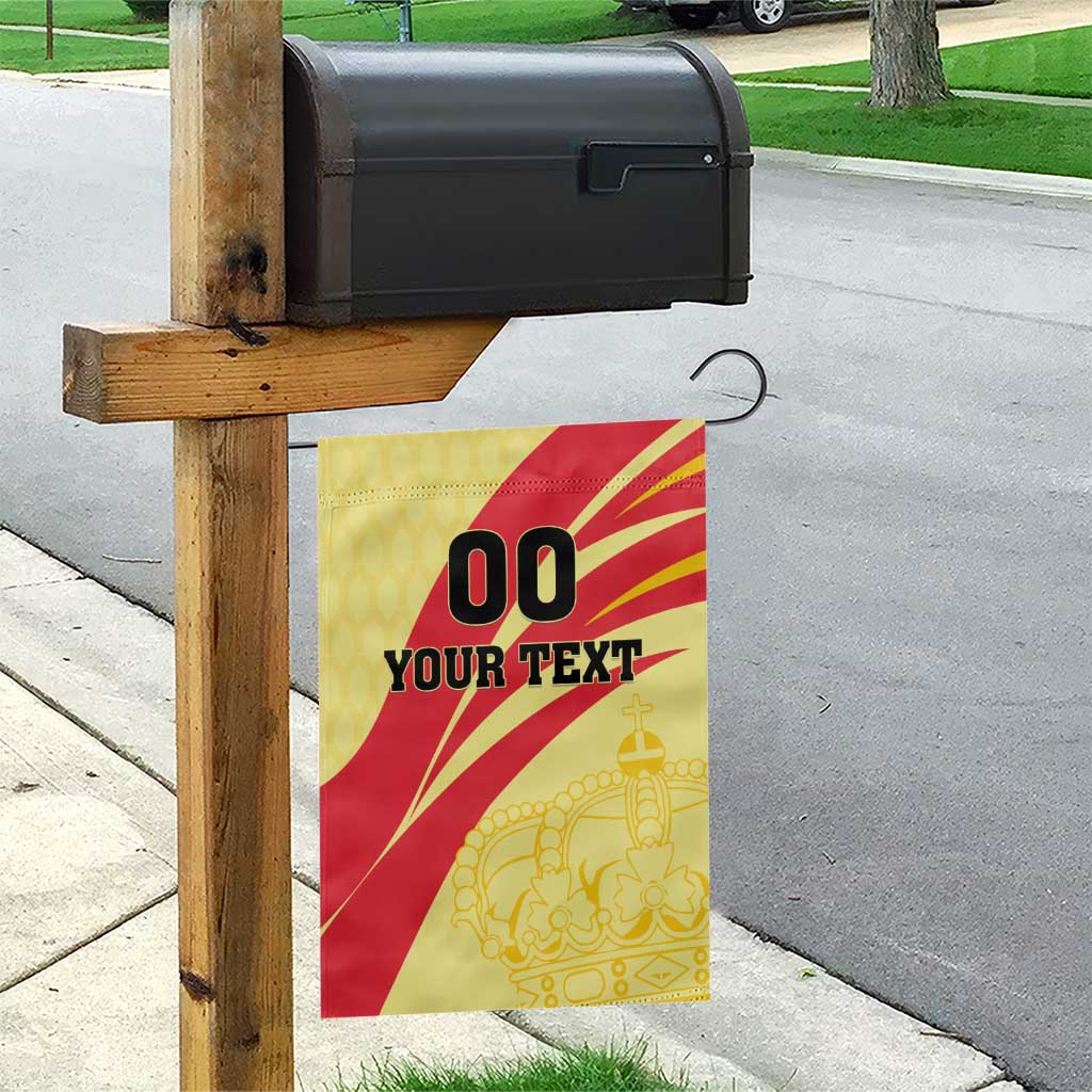 Custom Spain Football Garden Flag Sport Style - Wonder Print Shop