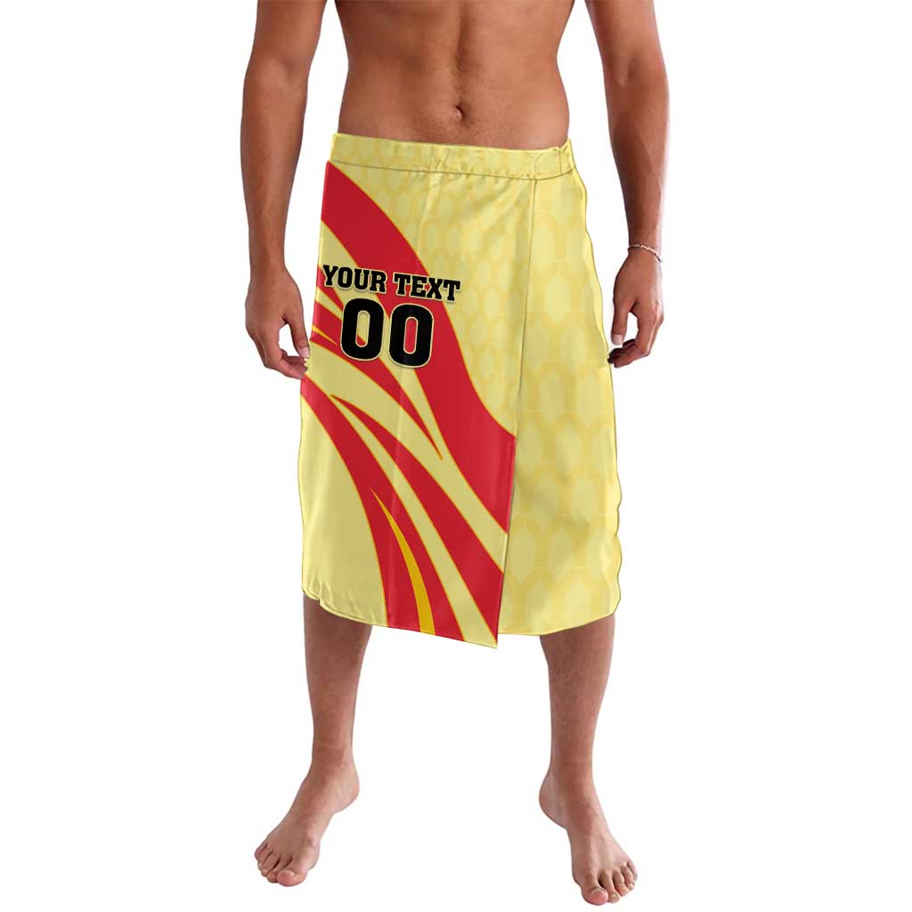 Custom Spain Football Lavalava Sport Style - Wonder Print Shop