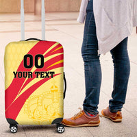 Custom Spain Football Luggage Cover Sport Style - Wonder Print Shop