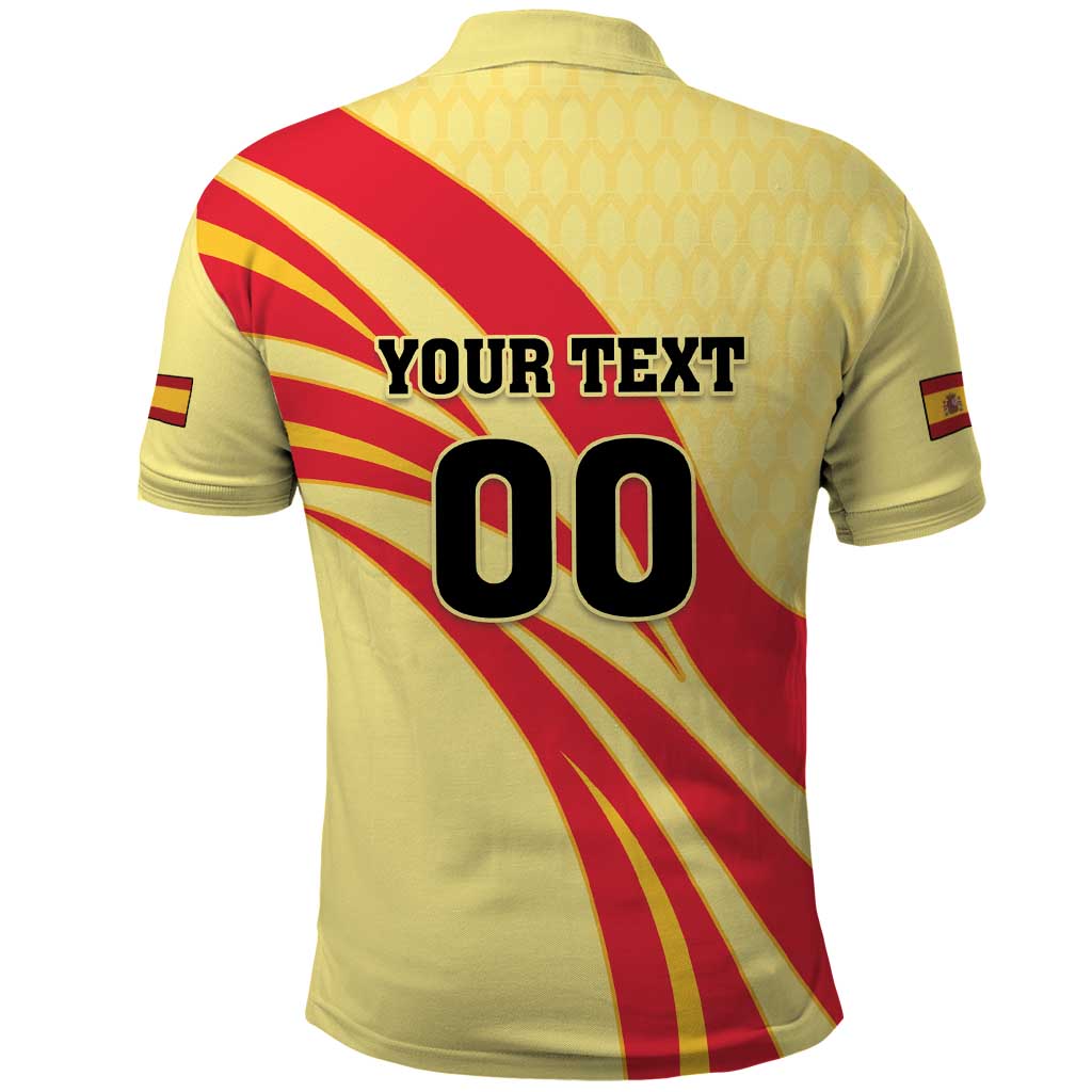 Custom Spain Football Polo Shirt Sport Style - Wonder Print Shop