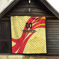 Custom Spain Football Quilt Sport Style - Wonder Print Shop