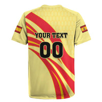 Custom Spain Football Rugby Jersey Sport Style - Wonder Print Shop