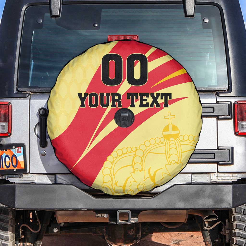 Custom Spain Football Spare Tire Cover Sport Style - Wonder Print Shop