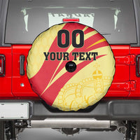 Custom Spain Football Spare Tire Cover Sport Style - Wonder Print Shop