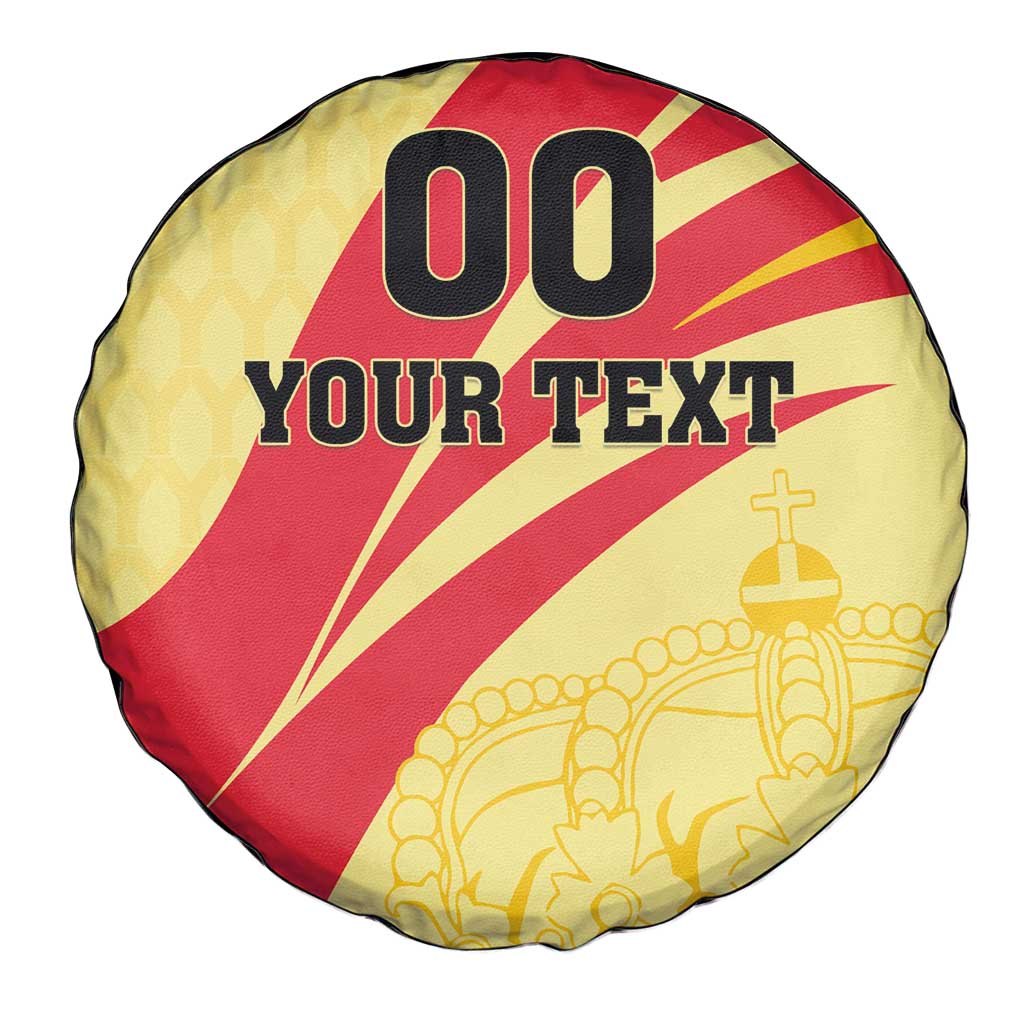 Custom Spain Football Spare Tire Cover Sport Style - Wonder Print Shop