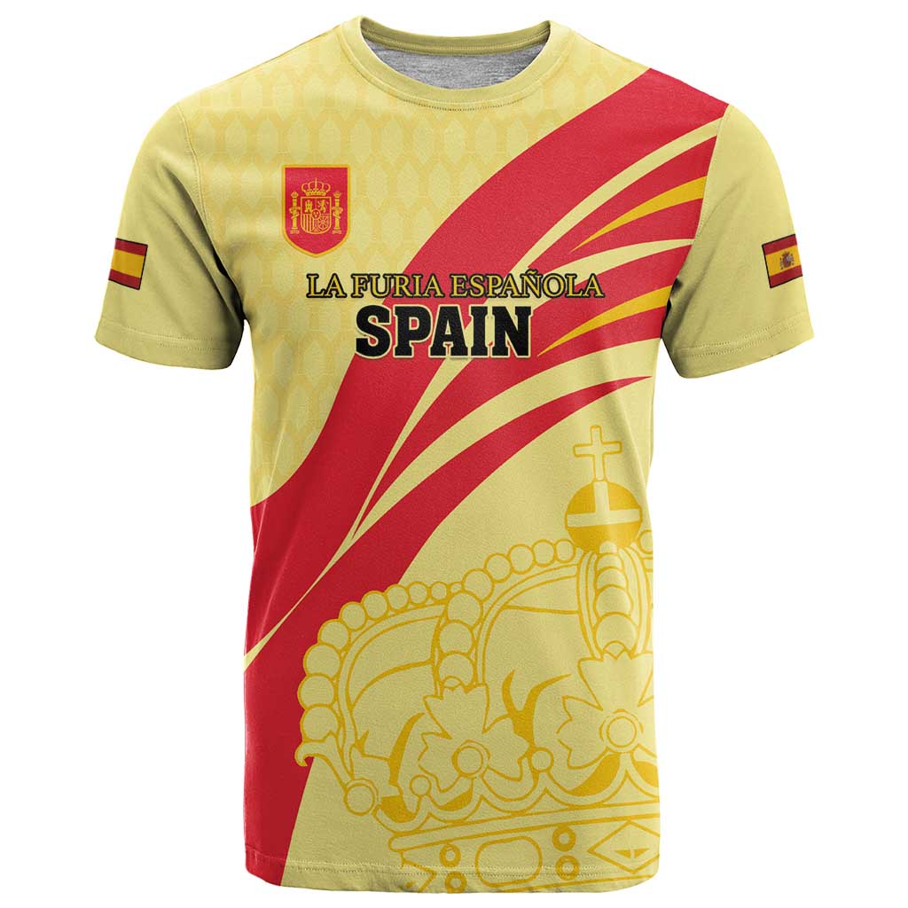 Custom Spain Football T Shirt Sport Style - Wonder Print Shop