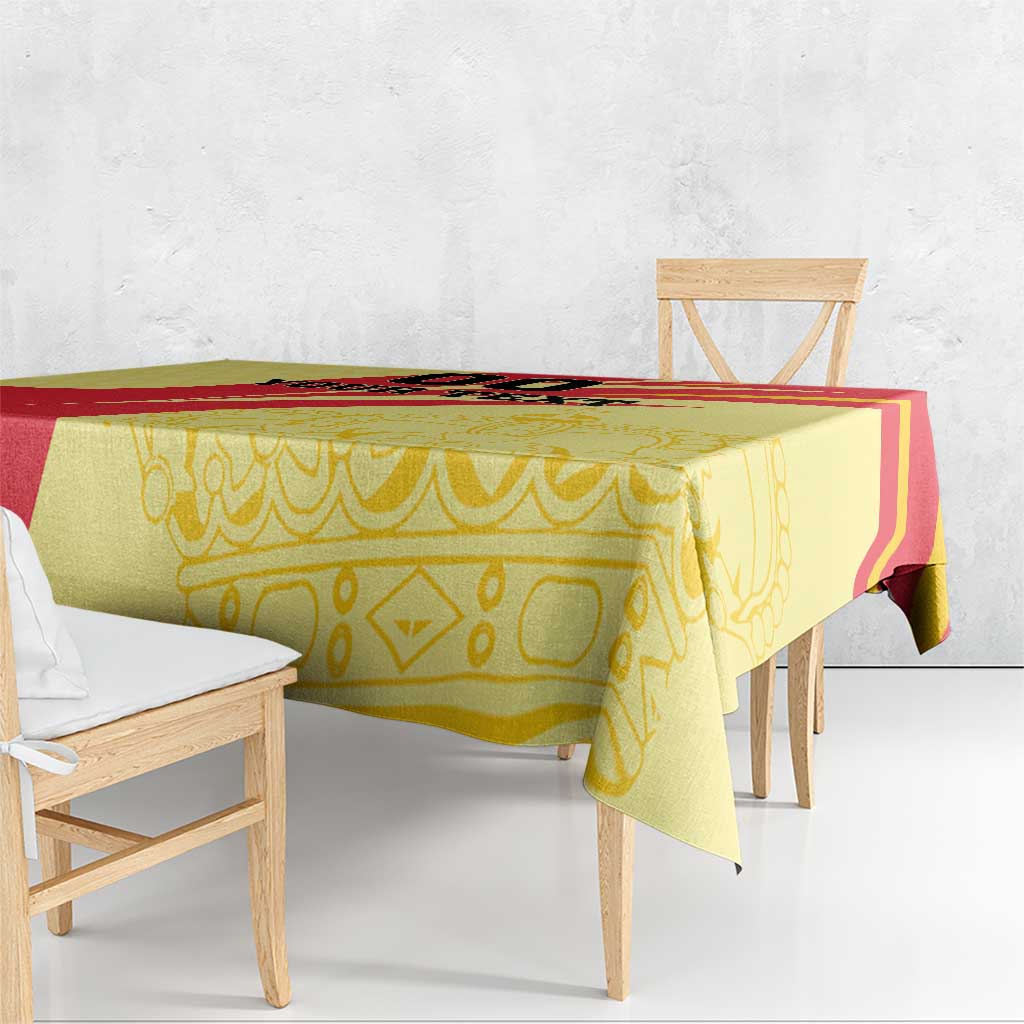 Custom Spain Football Tablecloth Sport Style - Wonder Print Shop