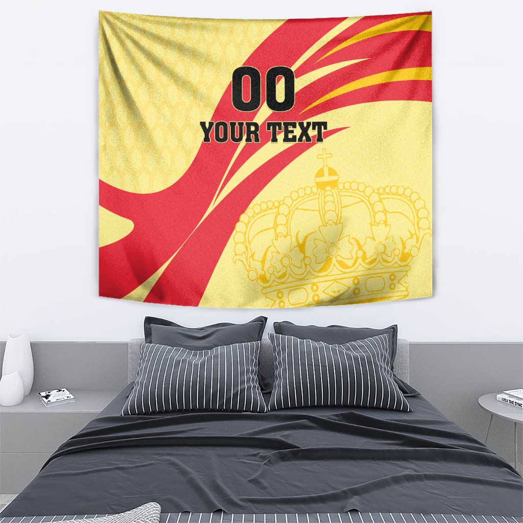 Custom Spain Football Tapestry Sport Style - Wonder Print Shop