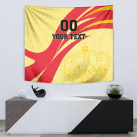Custom Spain Football Tapestry Sport Style - Wonder Print Shop