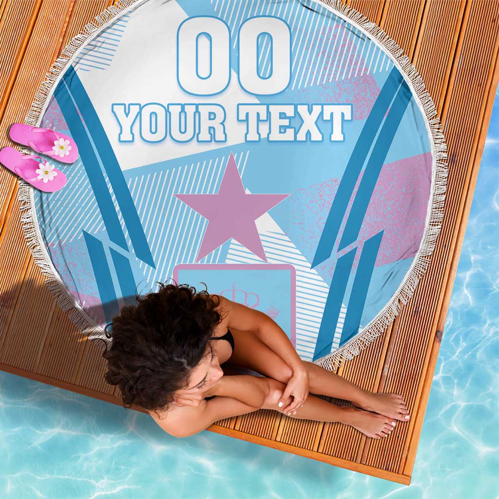 Custom Spain Football Beach Blanket Simple Style - Wonder Print Shop