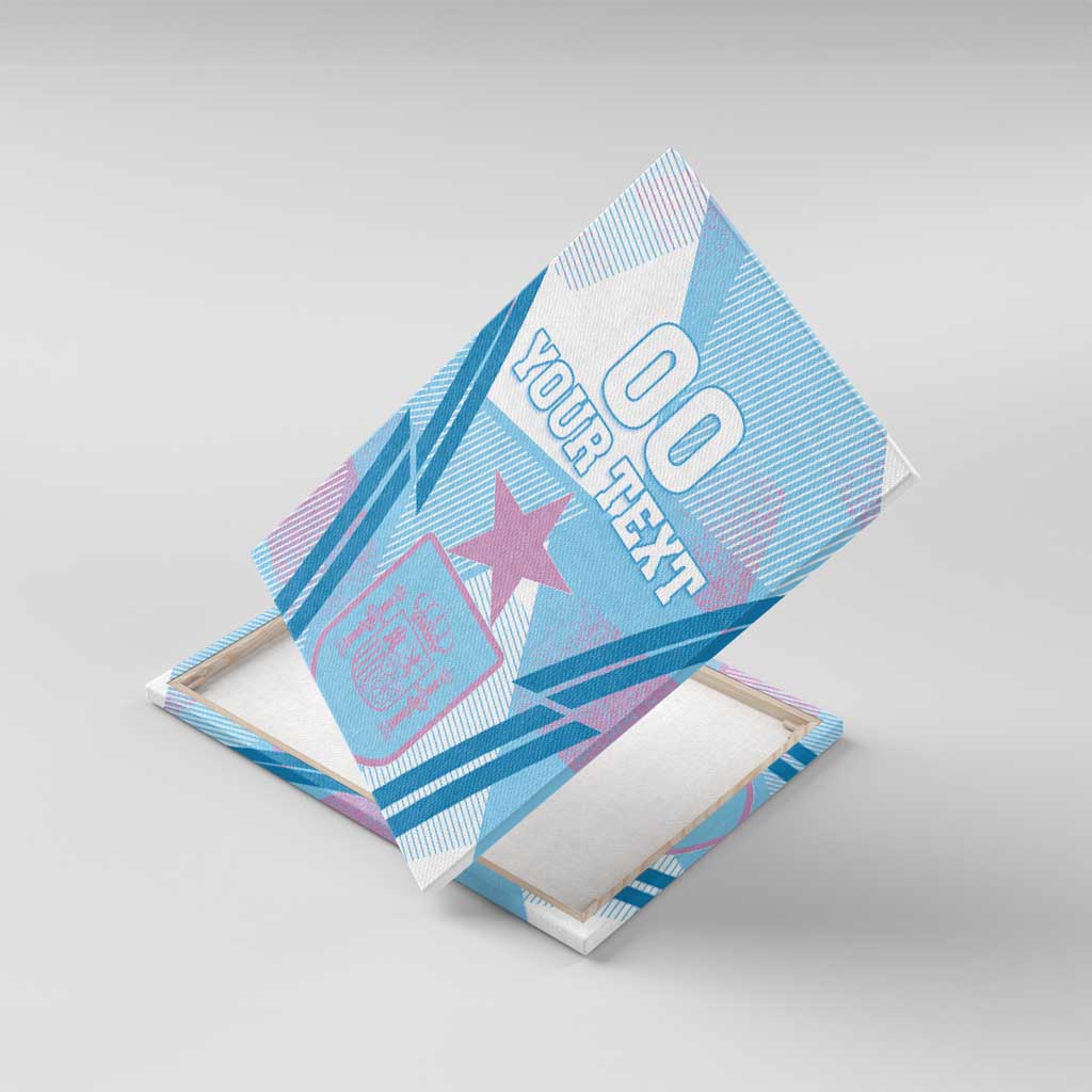 Custom Spain Football Canvas Wall Art Simple Style - Wonder Print Shop