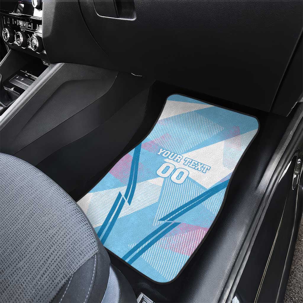 Custom Spain Football Car Mats Simple Style - Wonder Print Shop