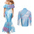 Custom Spain Football Couples Matching Mermaid Dress and Long Sleeve Button Shirt Simple Style