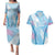 Custom Spain Football Couples Matching Puletasi and Hawaiian Shirt Simple Style - Wonder Print Shop