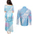 Custom Spain Football Couples Matching Puletasi and Long Sleeve Button Shirt Simple Style - Wonder Print Shop
