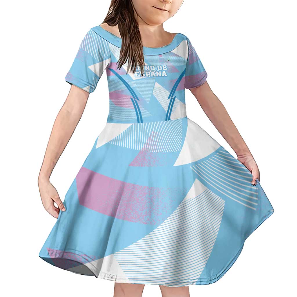 Custom Spain Football Family Matching Long Sleeve Bodycon Dress and Hawaiian Shirt Simple Style - Wonder Print Shop