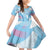 Custom Spain Football Family Matching Mermaid Dress and Hawaiian Shirt Simple Style - Wonder Print Shop