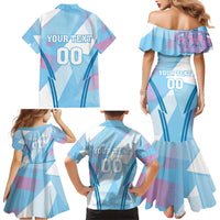 Custom Spain Football Family Matching Mermaid Dress and Hawaiian Shirt Simple Style - Wonder Print Shop