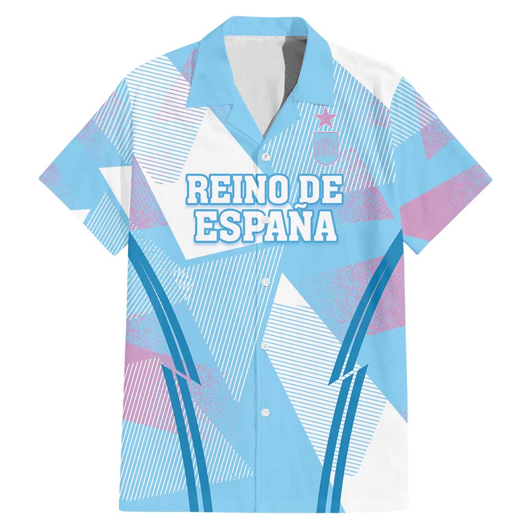 Custom Spain Football Family Matching Mermaid Dress and Hawaiian Shirt Simple Style - Wonder Print Shop