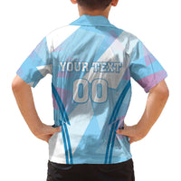 Custom Spain Football Family Matching Puletasi and Hawaiian Shirt Simple Style - Wonder Print Shop