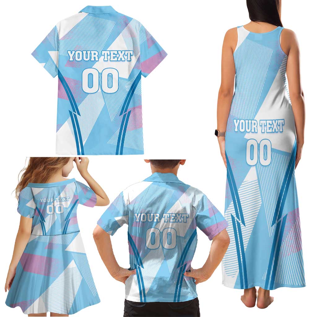 Custom Spain Football Family Matching Tank Maxi Dress and Hawaiian Shirt Simple Style - Wonder Print Shop