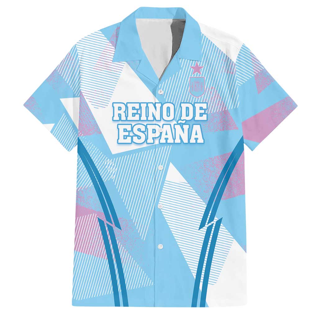 Custom Spain Football Hawaiian Shirt Simple Style - Wonder Print Shop