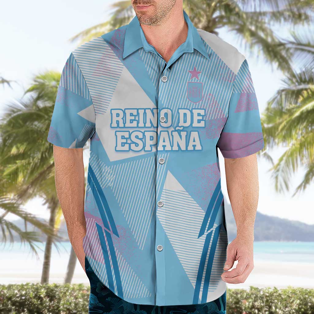 Custom Spain Football Hawaiian Shirt Simple Style - Wonder Print Shop