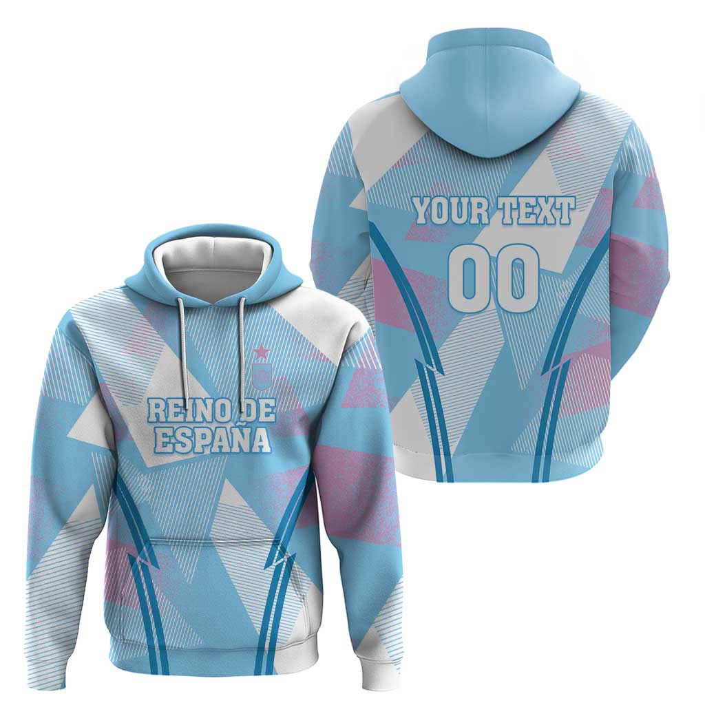 Custom Spain Football Hoodie Simple Style - Wonder Print Shop