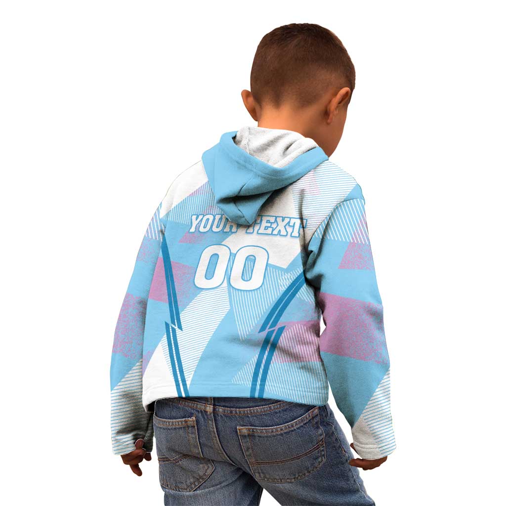 Custom Spain Football Kid Hoodie Simple Style - Wonder Print Shop