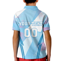 Custom Spain Football Kid Polo Shirt Simple Style - Wonder Print Shop