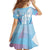 Custom Spain Football Kid Short Sleeve Dress Simple Style - Wonder Print Shop
