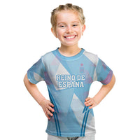 Custom Spain Football Kid T Shirt Simple Style - Wonder Print Shop