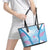 Custom Spain Football Leather Tote Bag Simple Style - Wonder Print Shop