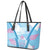 Custom Spain Football Leather Tote Bag Simple Style - Wonder Print Shop