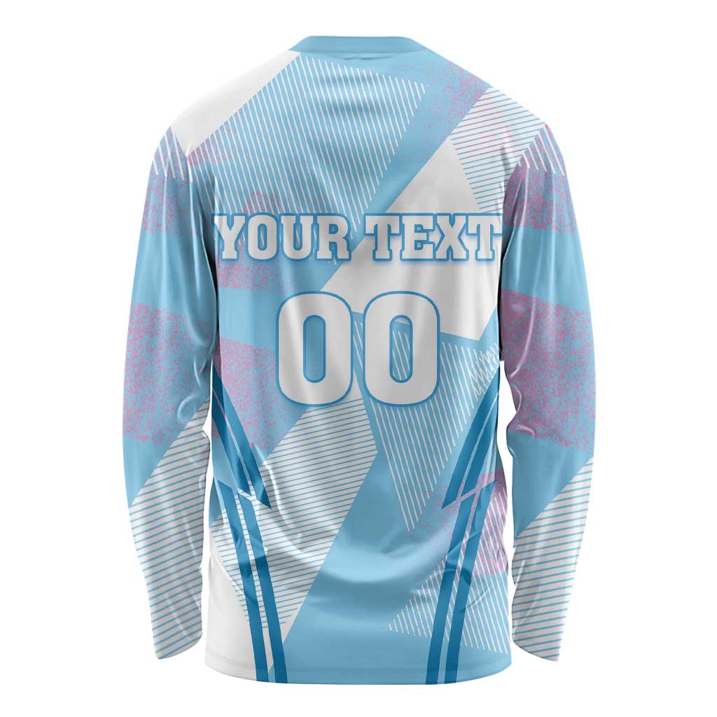 Custom Spain Football Long Sleeve Shirt Simple Style - Wonder Print Shop