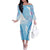 Custom Spain Football Off The Shoulder Long Sleeve Dress Simple Style - Wonder Print Shop