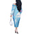 Custom Spain Football Off The Shoulder Long Sleeve Dress Simple Style - Wonder Print Shop