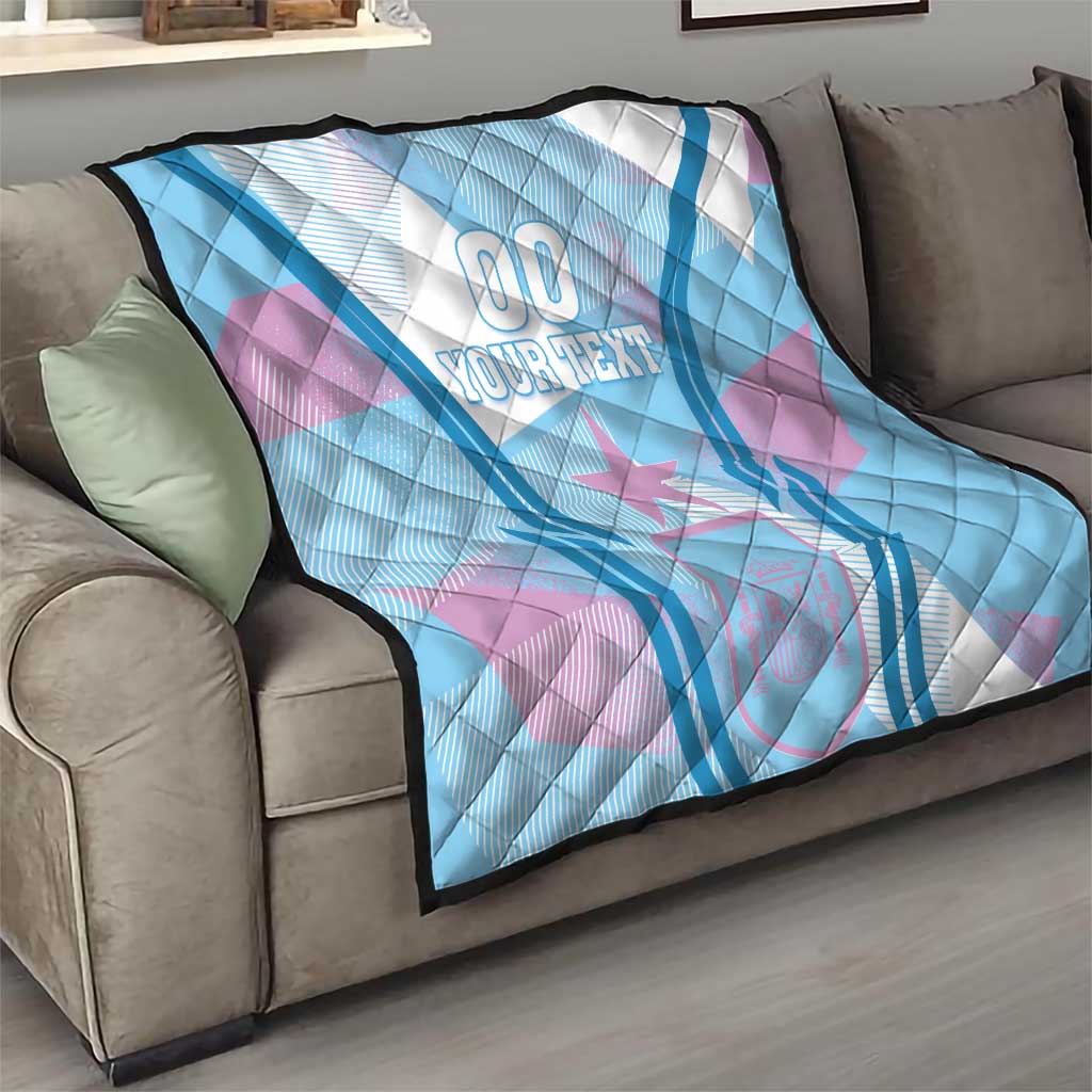 Custom Spain Football Quilt Simple Style - Wonder Print Shop