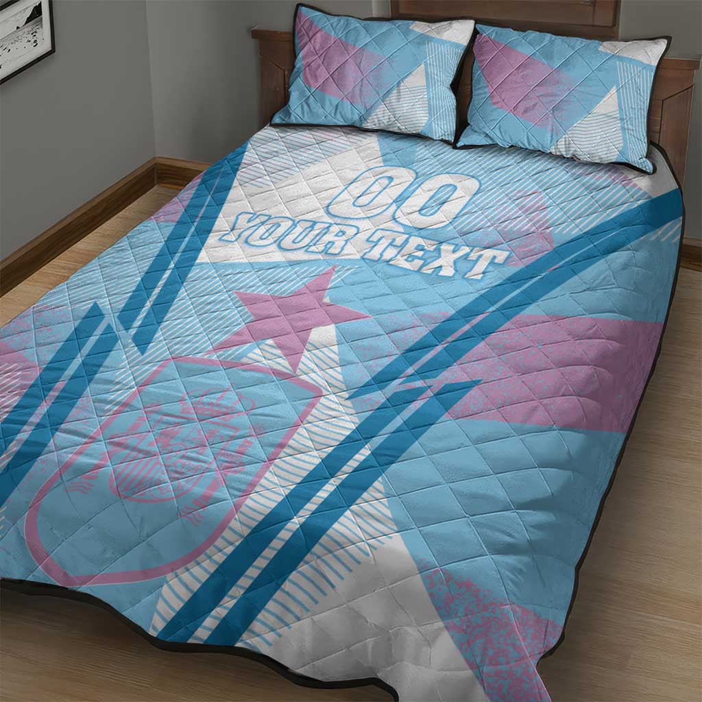 Custom Spain Football Quilt Bed Set Simple Style - Wonder Print Shop