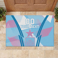 Custom Spain Football Rubber Doormat Simple Style - Wonder Print Shop