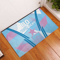 Custom Spain Football Rubber Doormat Simple Style - Wonder Print Shop