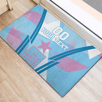 Custom Spain Football Rubber Doormat Simple Style - Wonder Print Shop